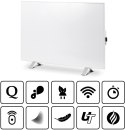 Panel grzewczy IR CRONOS Synthelith PRO CRP-1200TWP WHITE TUYA