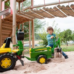 ROLLY TOYS PRZYCZEPA FARM JOHN DEERE OTWIERANE BUR