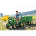 ROLLY TOYS TRAKTOR NA PEDAŁY JOHN DEERE ŁYŻKA