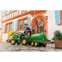 ROLLY TOYS TRAKTOR NA PEDAŁY JOHN DEERE ŁYŻKA