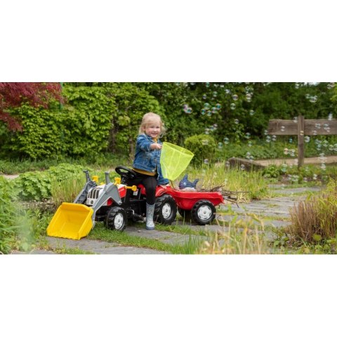 ROLLY TOYS TRAKTOR NA PEDAŁY STEYR ŁYŻKA PRZYCZEPA ROLLY TOYS TRAKTOR NA PEDAŁY STEYR ŁYŻKA PRZYCZEPA