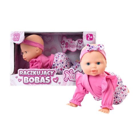 Lalka Natalia Raczkujący Bobas 32 Cm Śmieje Się Płacze Gaworzy Interaktywna Lalka Natalia Raczkujący Bobas 32 Cm Śmieje Się Płacze Gaworzy Interaktywna