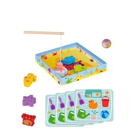 TOOKY TOY Gra Łowienie Rybek Gra Zręcznościowa TOOKY TOY Gra Łowienie Rybek Gra Zręcznościowa