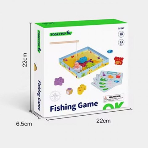 TOOKY TOY Gra Łowienie Rybek Gra Zręcznościowa TOOKY TOY Gra Łowienie Rybek Gra Zręcznościowa