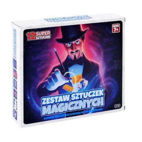 Zestaw Sztuczek Magicznych 12 Elementów Instrukcja Magiczne Rekwizyty Zestaw Sztuczek Magicznych 12 Elementów Instrukcja Magiczne Rekwizyty