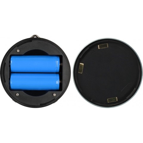 SOLARNA LAMPA KEMPINGOWA ZEWNĘTRZNA LED Z USB 450LM 2 WYMIENNE AKUMULATORY SOLARNA LAMPA KEMPINGOWA ZEWNĘTRZNA LED Z USB 450LM 2 WYMIENNE AKUMULATORY