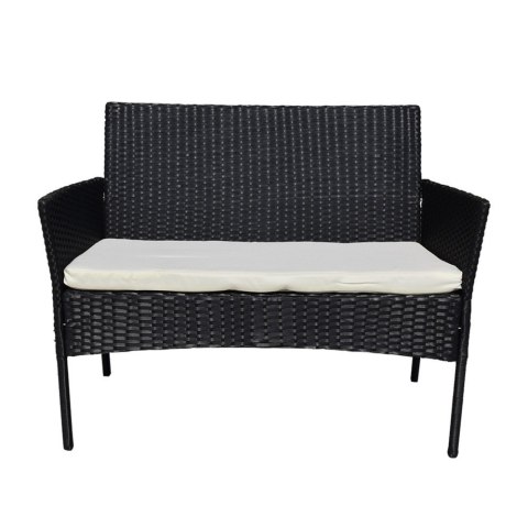 KOMPLET MEBLI OGRODOWYCH 4 OSOBY TECHNORATTAN SOFA Z KRZESŁAMI I STOLIK KOMPLET MEBLI OGRODOWYCH 4 OSOBY TECHNORATTAN SOFA Z KRZESŁAMI I STOLIK