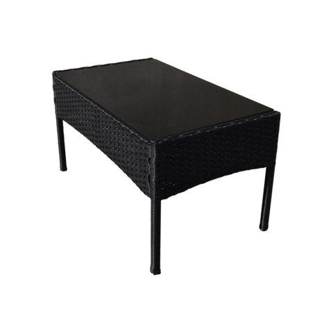KOMPLET MEBLI OGRODOWYCH 4 OSOBY TECHNORATTAN SOFA Z KRZESŁAMI I STOLIK KOMPLET MEBLI OGRODOWYCH 4 OSOBY TECHNORATTAN SOFA Z KRZESŁAMI I STOLIK