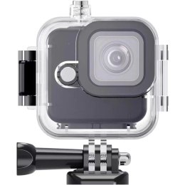 WODOODPORNA OBUDOWA CASE POD WODĘ NA KAMERĘ GOPRO 11 MINI Z UCHWYTEM