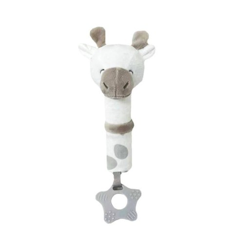 Zabawka Z Dźwiękiem Żyrafka Szaro-Biała 17 Cm Pluszak Dla Najmłodszych Zabawka Z Dźwiękiem Żyrafka Szaro-Biała 17 Cm Pluszak Dla Najmłodszych