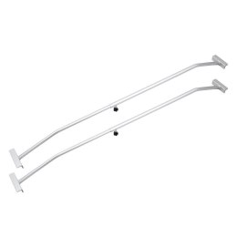 2X ALUMINIOWY WSPORNIK PLANDEKOWY DO PRZYCZEPY SAMOCHODOWEJ 100-145CM