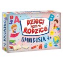 Gra Edukacyjna "Dzieci Kontra Rodzice. Omnibusek 4+" Quiz Wiedzy Zagadki