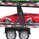 LAWETA TRANSPORTER DUŻA CIĘŻARÓWKA TRANSPORTOWA 4 SAMOCHODZIKI LAMBORGHINI
