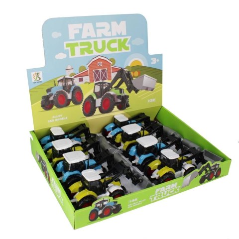 TRAKTOR Z AKCESORIAMI 1:32 MASZYNA ROLNICZA ZABAWK TRAKTOR Z AKCESORIAMI 1:32 MASZYNA ROLNICZA ZABAWK