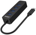 Unitek H1117B Hub USB-C, 4 porty USB 3.1, aktywny, 10 W