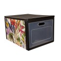 FLORAL W KWIATY ORGANIZER DO SZAFY Z DRZWICZKAMI 41X31X25CM PUDEŁKO PUDŁO