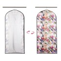 FLORAL W KWIATY ORGANIZER NA PŁASZCZ 60X135CM ELEGANCKI POKROWIEC