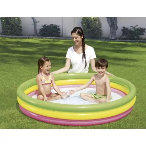 Dmuchany basen tęczowy 152cm Bestway 51103 Dmuchany basen tęczowy 152cm Bestway 51103