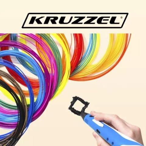 Filamenty PLA 3D- 20szt. x 3m Kruzzel 19874 Filamenty PLA 3D- 20szt. x 3m Kruzzel 19874