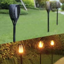 Lampa ogrodowa solarna - pochodnia zest.4 sz.23560