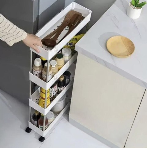 Półka łazienkowa na kółkach Ruhhy 24291 Półka łazienkowa na kółkach Ruhhy 24291