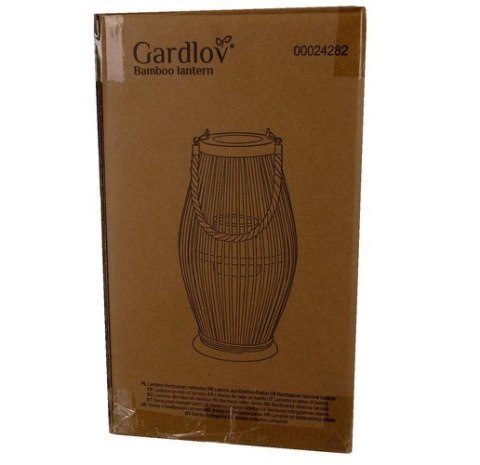 Lampion bambusowy rattanowy Gardlov 24282 Lampion bambusowy rattanowy Gardlov 24282