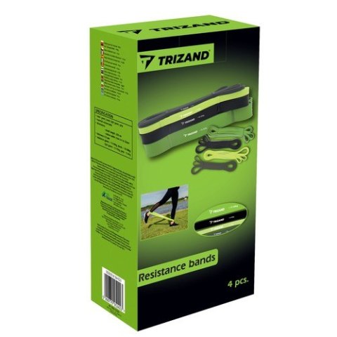 Zestaw gum do ćwiczeń- 4szt. Trizand 24305 Zestaw gum do ćwiczeń- 4szt. Trizand 24305