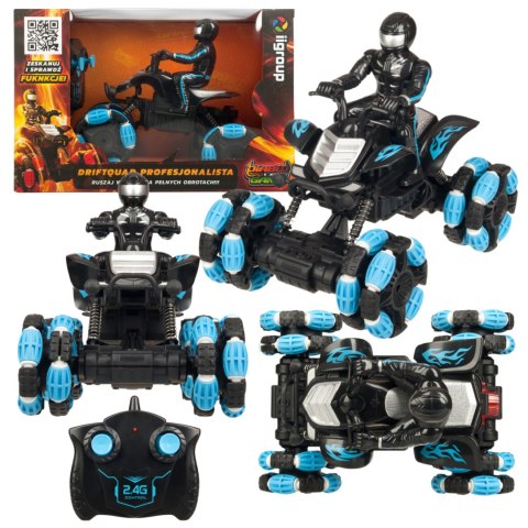 Driftquad Profesjonalista Pojazd Zdalnie Sterowany Quad Obroty 360 Stopni Driftquad Profesjonalista Pojazd Zdalnie Sterowany Quad Obroty 360 Stopni