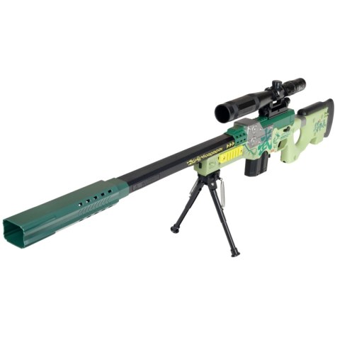 Karabin Snajperski Atak Pistolet Na Dyski Statyw Okulary Ochronne Tłumik Karabin Snajperski Atak Pistolet Na Dyski Statyw Okulary Ochronne Tłumik