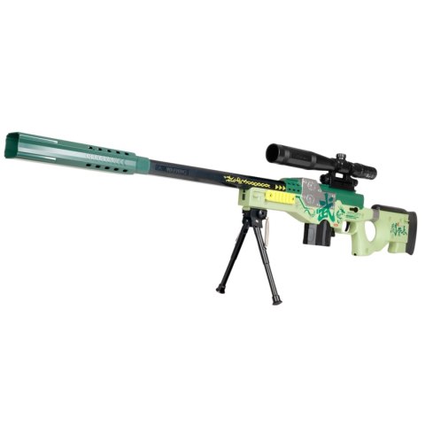 Karabin Snajperski Atak Pistolet Na Dyski Statyw Okulary Ochronne Tłumik Karabin Snajperski Atak Pistolet Na Dyski Statyw Okulary Ochronne Tłumik