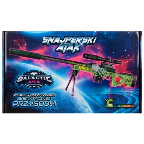 Karabin Snajperski Atak Pistolet Na Dyski Statyw Okulary Ochronne Tłumik Karabin Snajperski Atak Pistolet Na Dyski Statyw Okulary Ochronne Tłumik