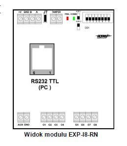 ROPAM EKSPANDER WYJŚĆ EXP-O8T-RN