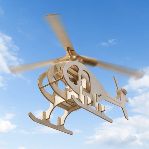 Little Story Drewniane Puzzle Model 3D - Helikopter Little Story Drewniane Puzzle Model 3D - Helikopter