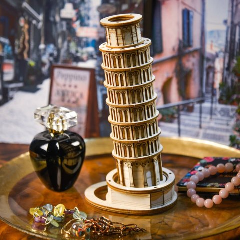 Little Story Drewniane Puzzle Model 3D - Krzywa Wieża w Pizie Little Story Drewniane Puzzle Model 3D - Krzywa Wieża w Pizie