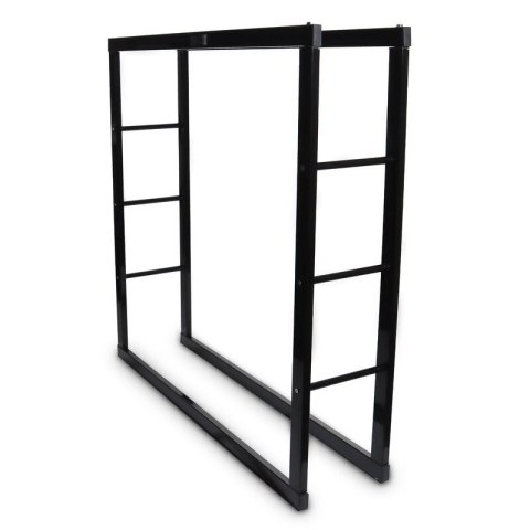 STOJAK NA DREWNO KOMINKOWE OPAŁOWE 100X25X100CM MOCNY MINIMALISTYCZNY STOJAK NA DREWNO KOMINKOWE OPAŁOWE 100X25X100CM MOCNY MINIMALISTYCZNY