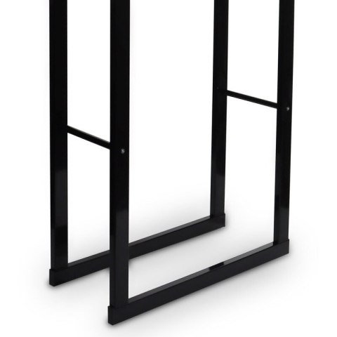 STOJAK NA DREWNO OPAŁOWE 60X25X150CM KOMINKOWE FUNKCJONALNY STALOWY STOJAK NA DREWNO OPAŁOWE 60X25X150CM KOMINKOWE FUNKCJONALNY STALOWY