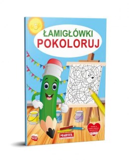 Kolorowanka Łamigłówki - Pokoloruj