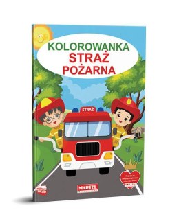 Kolorowanka Straż pożarna