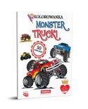 Kolorowanka z naklejkami Monster Trucki