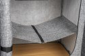 SZAFKA TURYSTYCZNA KEMPINGOWA SKŁADANA ELEGANCKA 57X48X80 WODOODPORNY BLAT