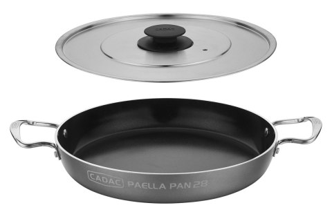 PATELNIA Z POKRYWĄ CADAC 28CM X POWŁOKĄ GREENGRILL PATELNIA Z POKRYWĄ CADAC 28CM X POWŁOKĄ GREENGRILL
