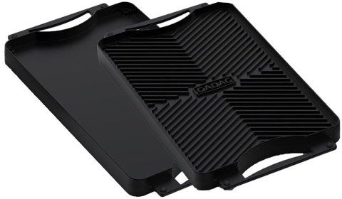 PŁYTA GRILLOWA OBUSTRONNA TEFLON 26,5X48CM PŁYTA GRILLOWA OBUSTRONNA TEFLON 26,5X48CM