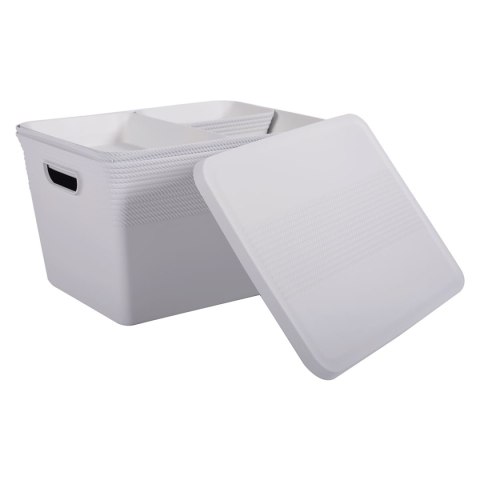 Pojemnik dekoracyjny 18L organizer RANGETTE BIAŁY