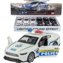 AUTO METALOWE POLICJA ŚWIATŁO I DŹWIĘK