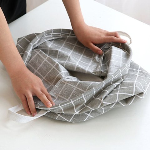 POJEMNIK KOSZ MATERIAŁOWY SŁOŃ 50x40cm PRZECHOWYWA POJEMNIK KOSZ MATERIAŁOWY SŁOŃ 50x40cm PRZECHOWYWA
