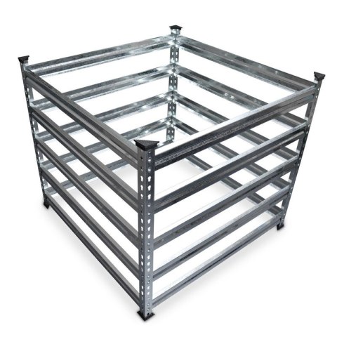 KOMPOSTOWNIK STALOWY OGRODOWY OCYNKOWAN 100X100CM SOLIDNA KONSTRUKCJA KOMPOSTOWNIK STALOWY OGRODOWY OCYNKOWAN 100X100CM SOLIDNA KONSTRUKCJA