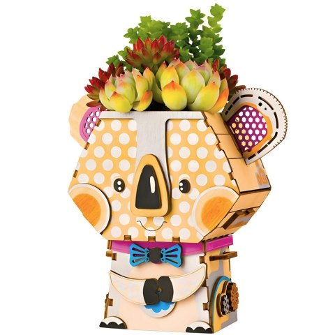 ROBOTIME Drewniane Puzzle 3D - Doniczka Koala ROBOTIME Drewniane Puzzle 3D - Doniczka Koala