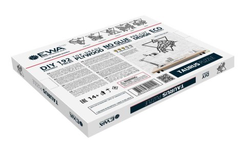EWA Drewniane Puzzle 3D - Dekoracja Ścienna Byk EWA Drewniane Puzzle 3D - Dekoracja Ścienna Byk