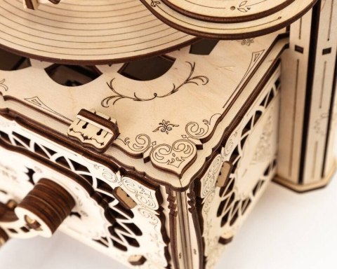 EWA Drewniane Puzzle 3D - Gramofon EWA Drewniane Puzzle 3D - Gramofon