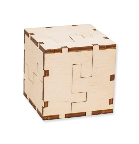 EWA Drewniane Puzzle 3D - Kostka EWA Drewniane Puzzle 3D - Kostka